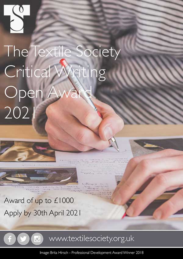 Critical Writing Award Poster